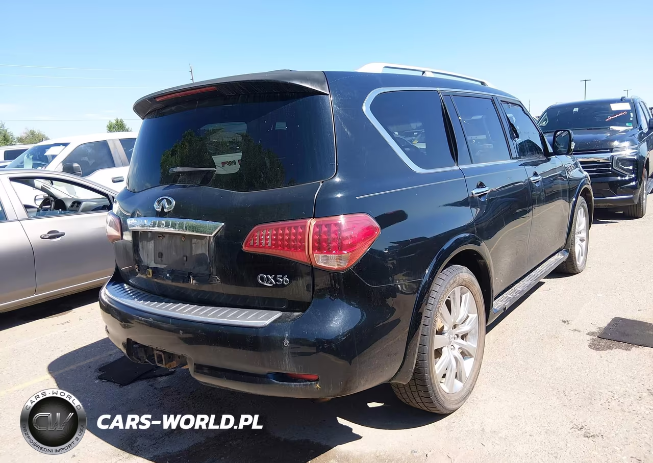2011 Infiniti Qx56 VIN:JN8AZ2NE8B9004388 - 4