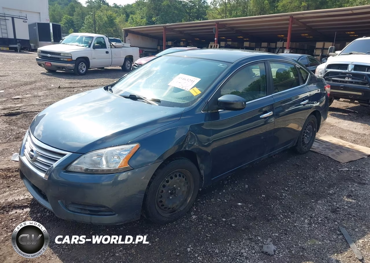 2013 Nissan Sentra S VIN:3N1AB7AP0DL686104 - 2