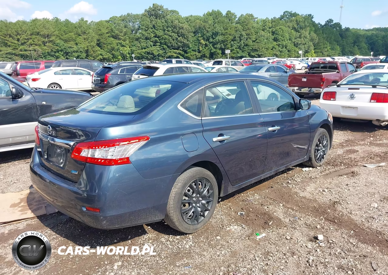 2013 Nissan Sentra S VIN:3N1AB7AP0DL686104 - 4