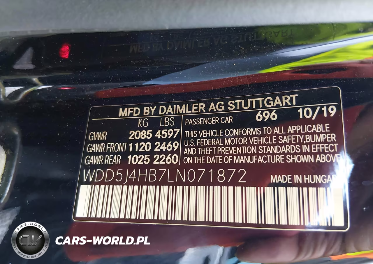 2020 Mercedes-Benz Cla 250 4Matic VIN:WDD5J4HB7LN071872 - 9