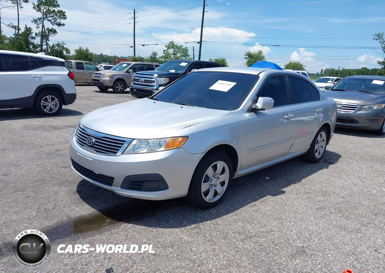 2009 Kia Optima Lx VIN:KNAGE228895302549 - 2