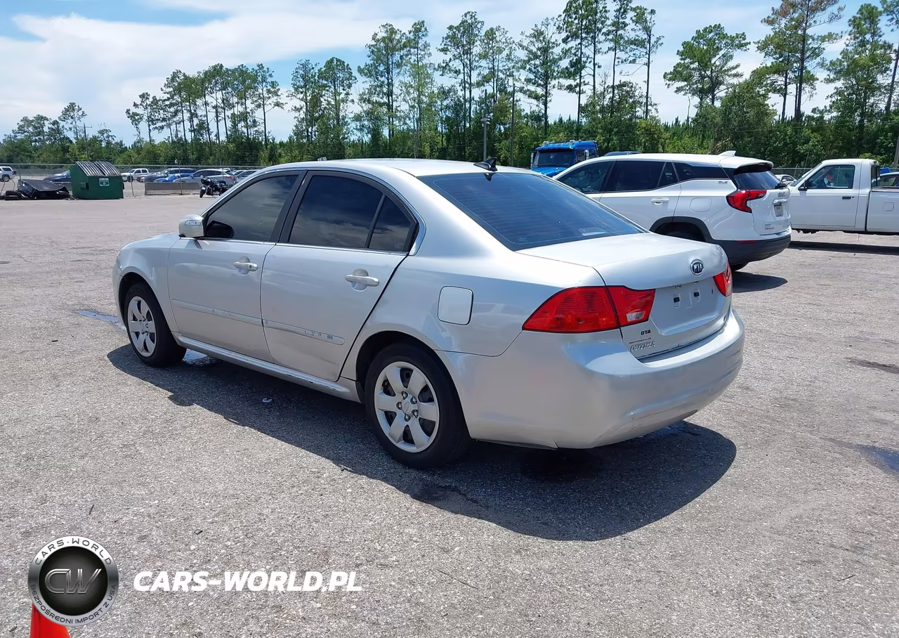 2009 Kia Optima Lx VIN:KNAGE228895302549 - 3