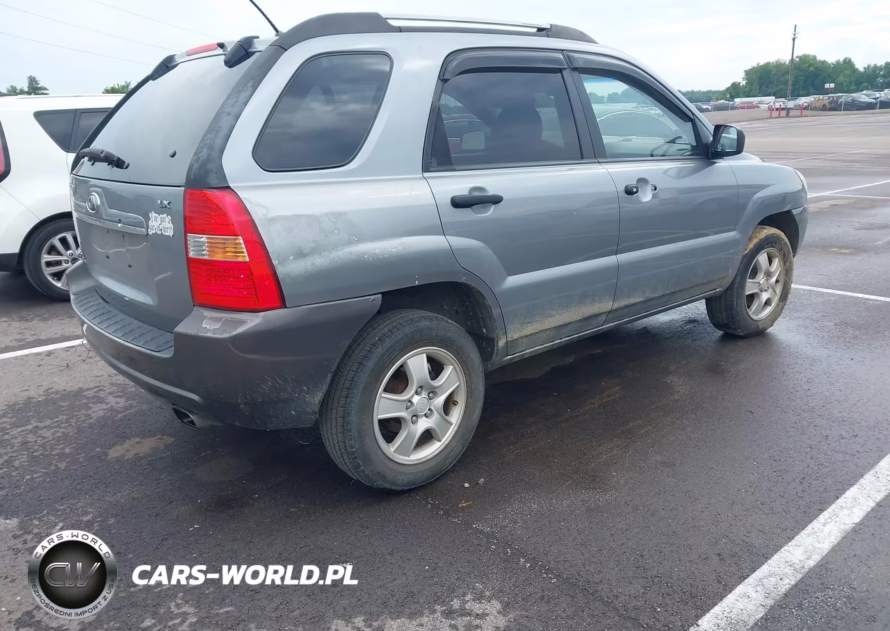 2007 Kia Sportage Lx VIN:KNDJF724277332406 - 4