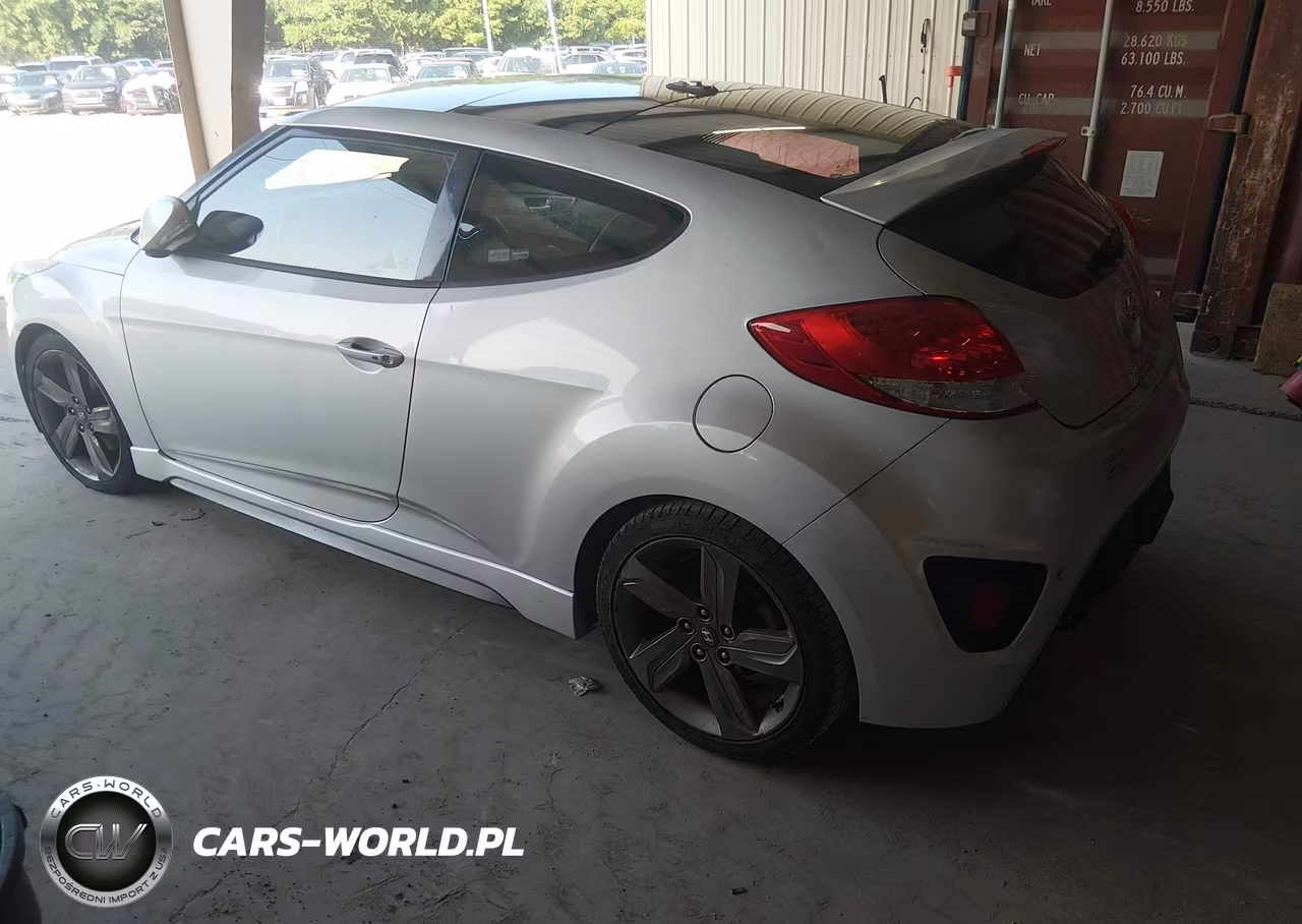 2014 Hyundai Veloster Turbo W-Black VIN:KMHTC6AEXEU202261 - 3