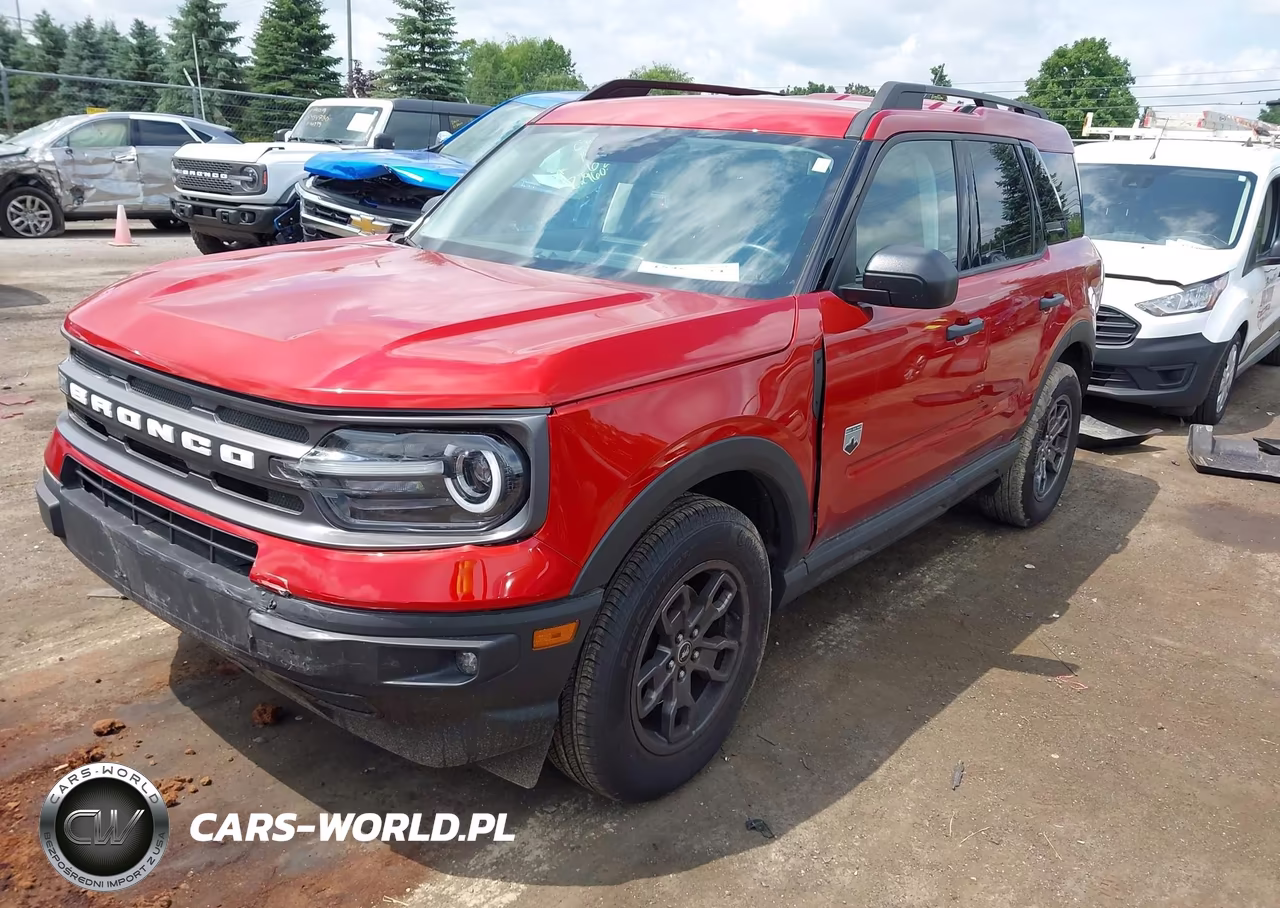 2022 Ford Bronco Sport Big Bend VIN:3FMCR9B68NRD26639 - 2