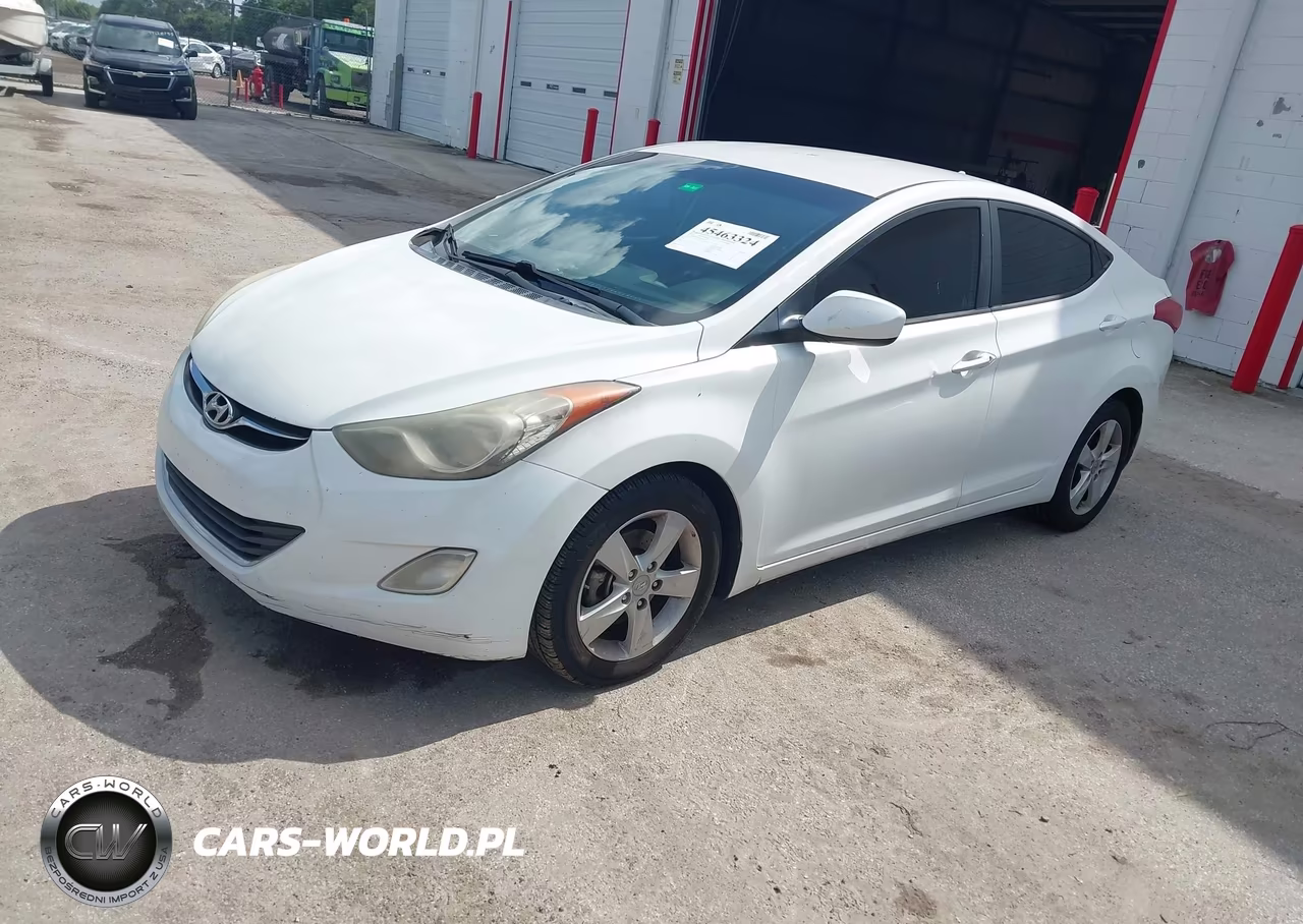2013 Hyundai Elantra Gls VIN:5NPDH4AE9DH350229 - 2