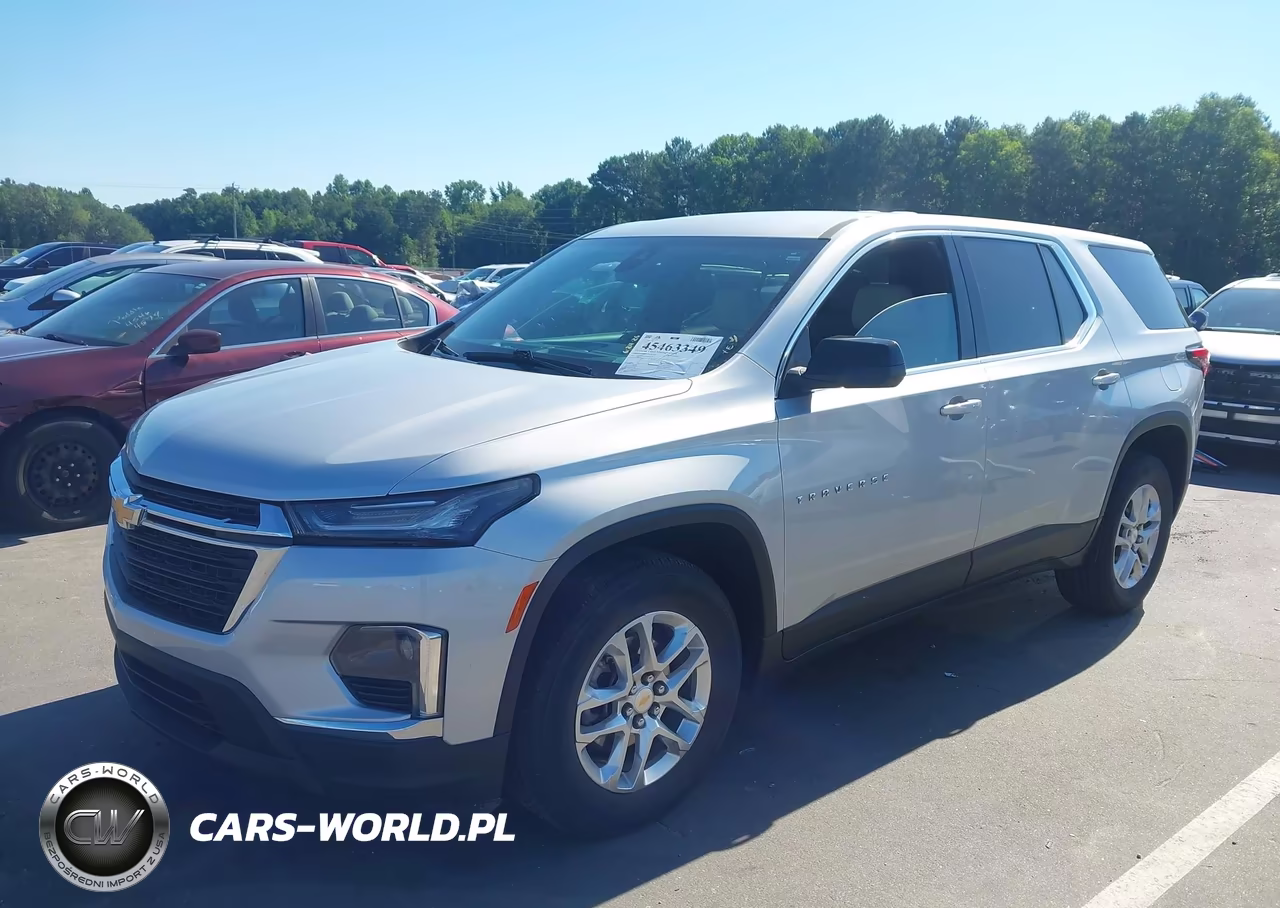 2022 Chevrolet Traverse Awd Ls VIN:1GNEVFKW7NJ172479 - 2