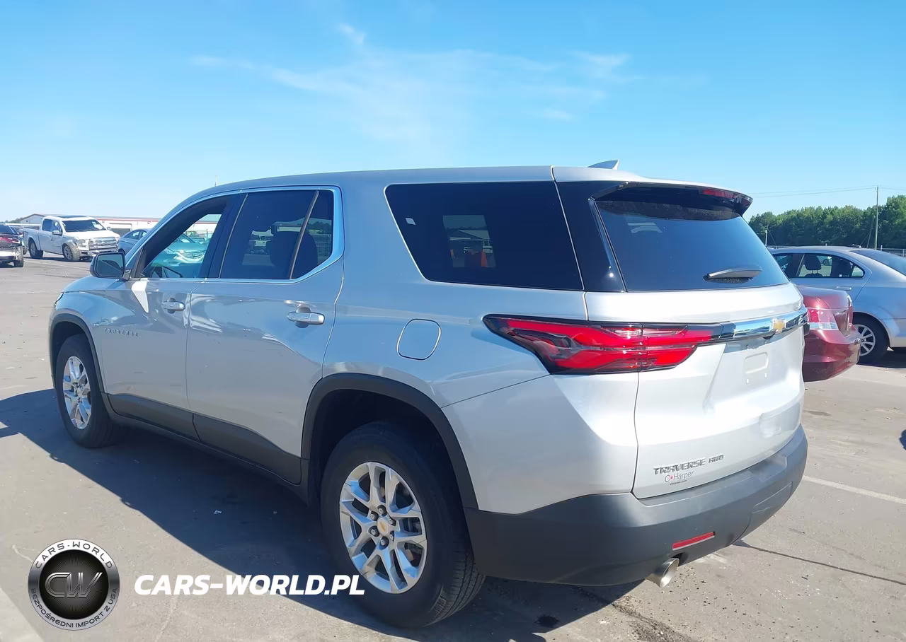 2022 Chevrolet Traverse Awd Ls VIN:1GNEVFKW7NJ172479 - 3