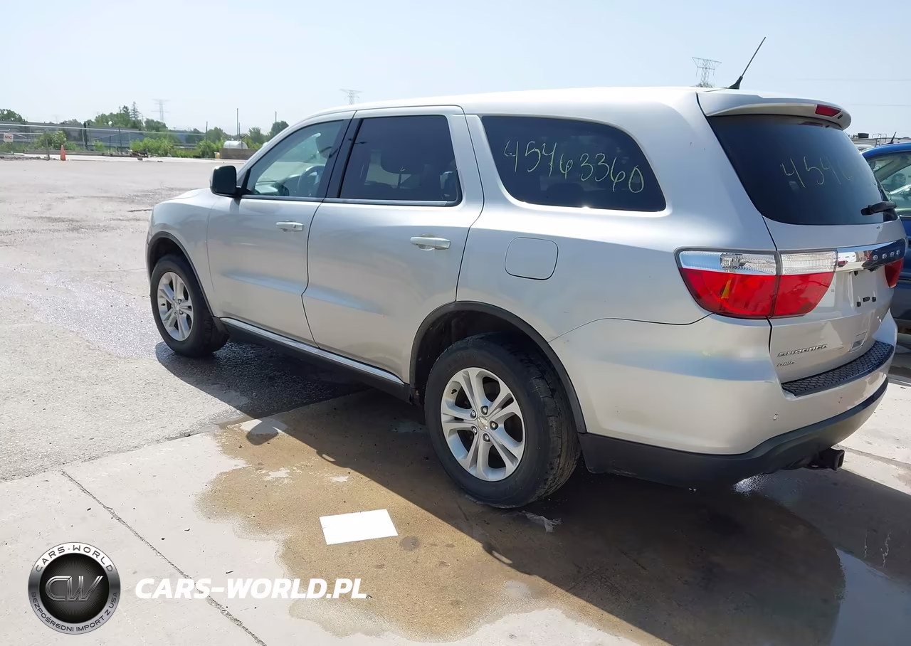 2012 Dodge Durango Sxt VIN:1C4RDJAG0CC213126 - 3
