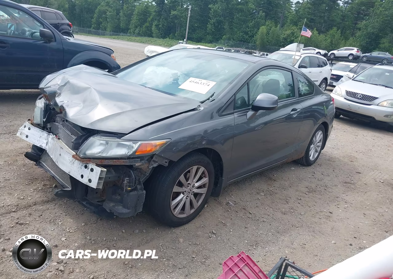 2012 Honda Civic Ex VIN:2HGFG3B83CH512380 - 2