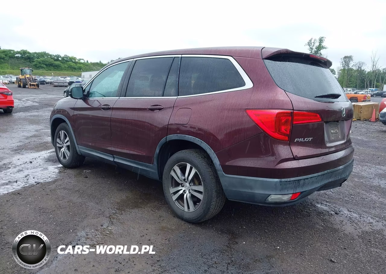 2016 Honda Pilot Ex-L VIN:5FNYF6H8XGB027832 - 3