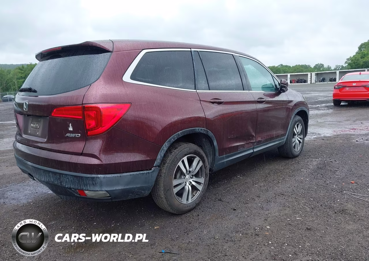 2016 Honda Pilot Ex-L VIN:5FNYF6H8XGB027832 - 4