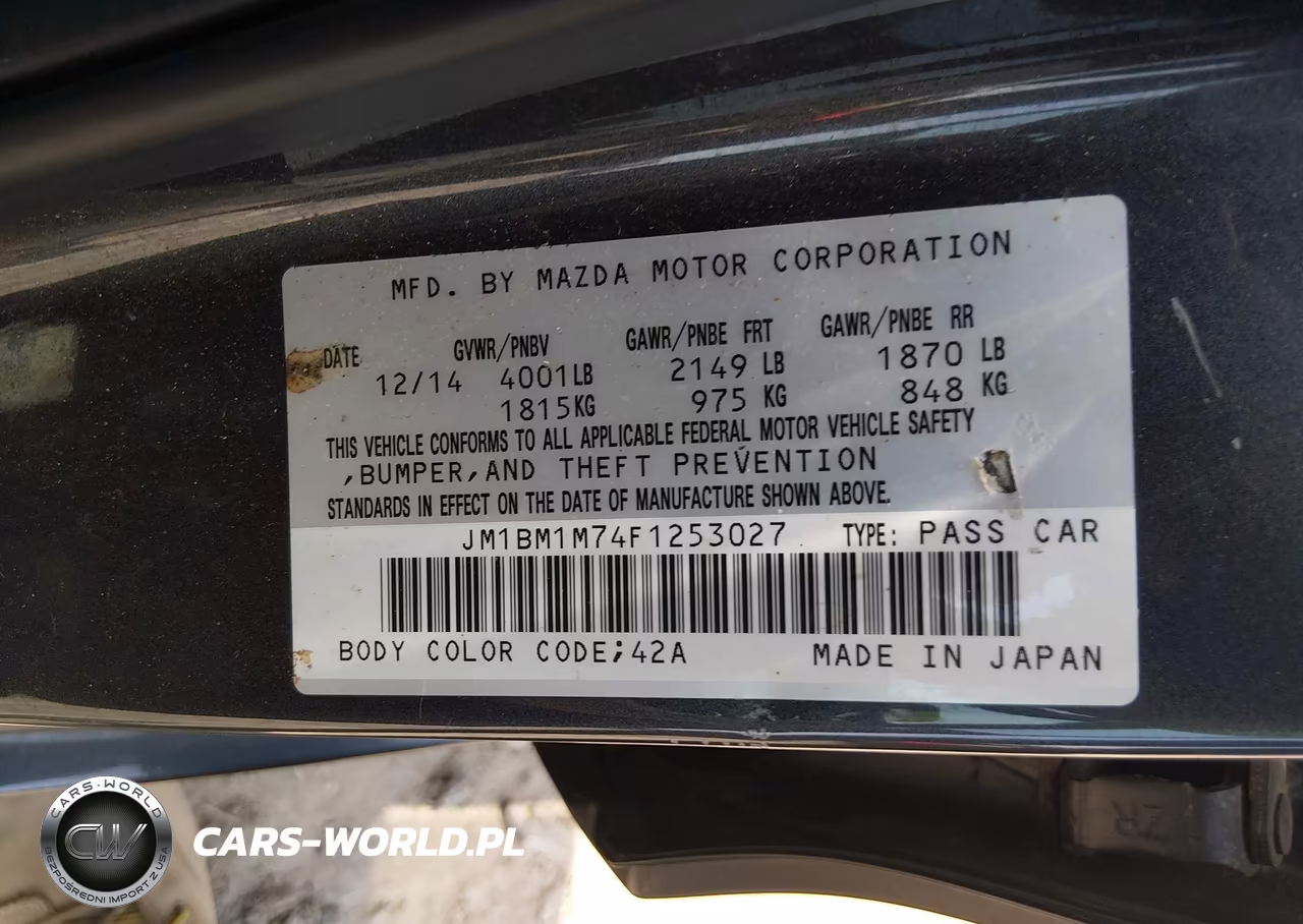 2015 Mazda Mazda3 I Grand Touring VIN:JM1BM1M74F1253027 - 9