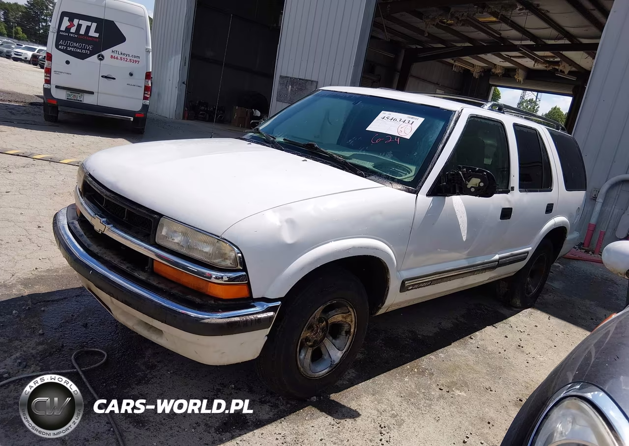 2000 Chevrolet Blazer Ls VIN:1GNCS13W0Y2161789 - 2