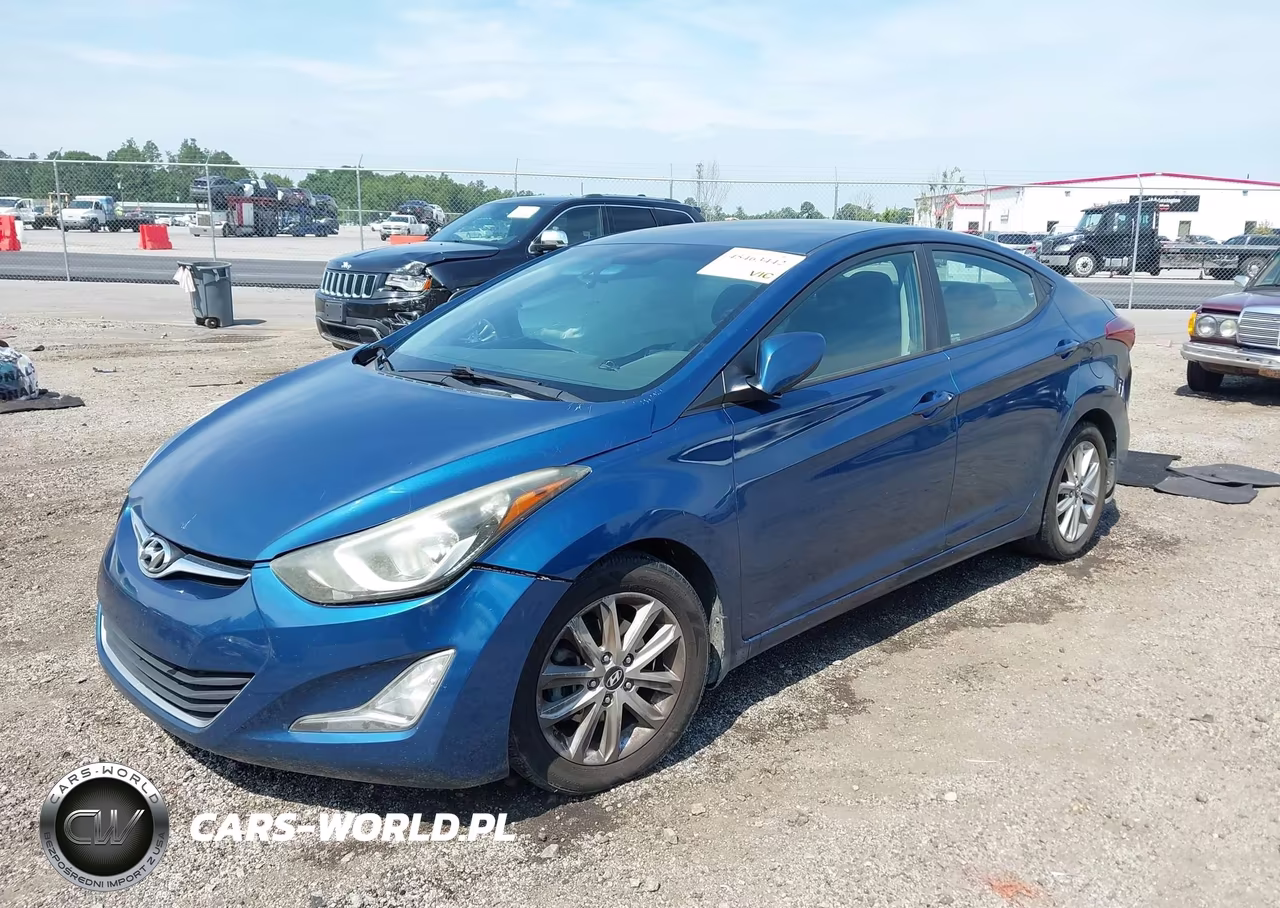 2016 Hyundai Elantra Se VIN:KMHDH4AE1GU511114 - 2