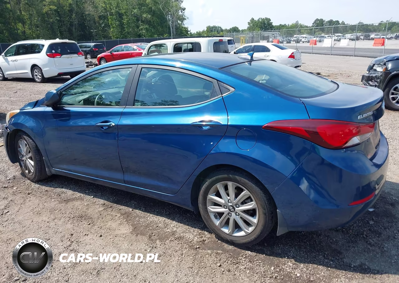 2016 Hyundai Elantra Se VIN:KMHDH4AE1GU511114 - 3