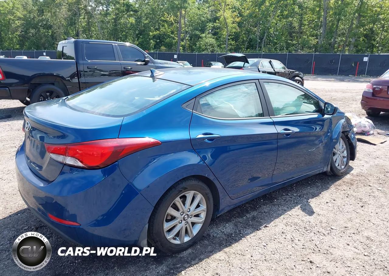 2016 Hyundai Elantra Se VIN:KMHDH4AE1GU511114 - 4