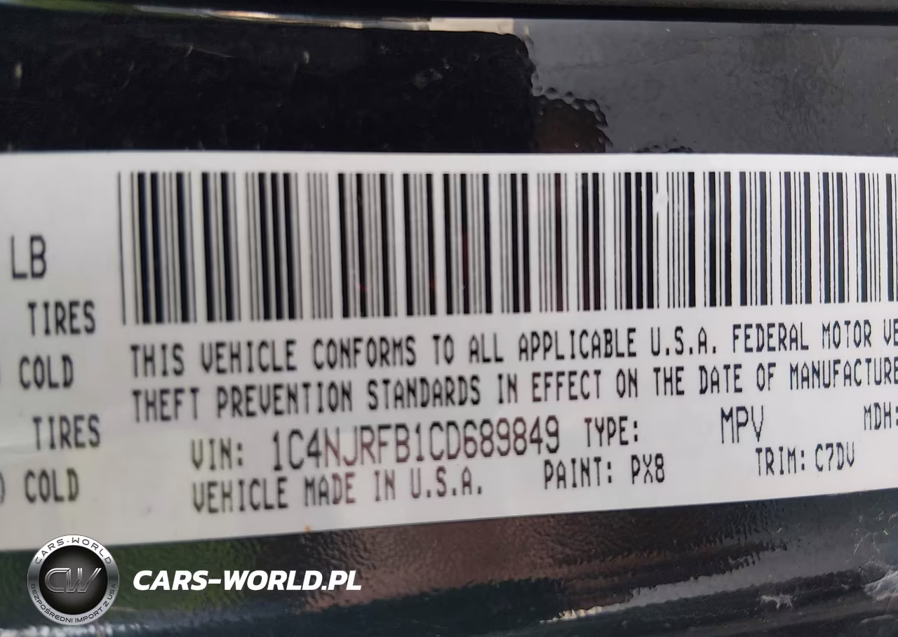 2012 Jeep Patriot Latitude VIN:1C4NJRFB1CD689849 - 9