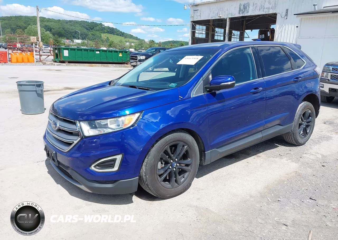 2015 Ford Edge Sel VIN:2FMTK4J96FBB96055 - 2