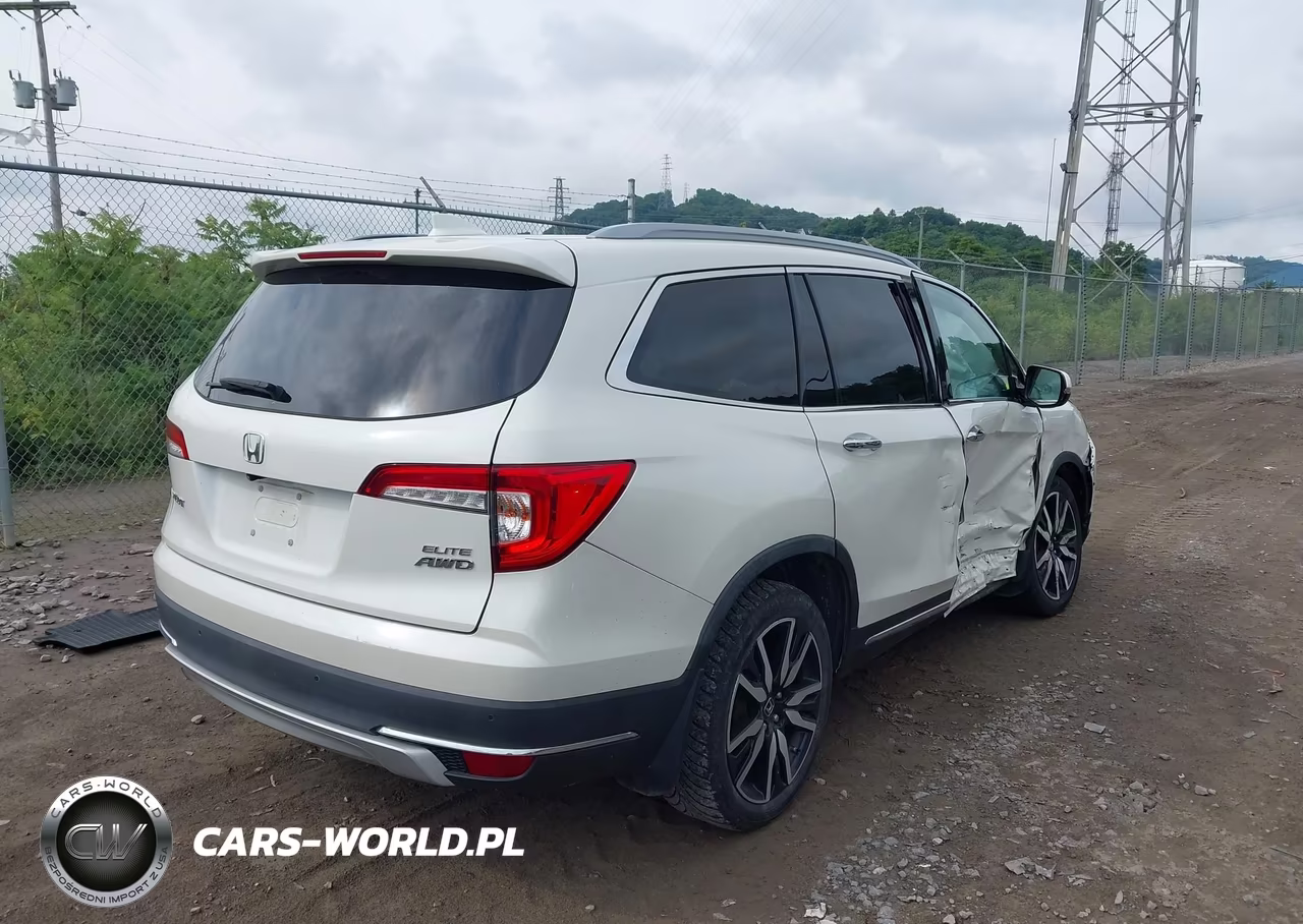 2019 Honda Pilot Elite VIN:5FNYF6H07KB006018 - 4