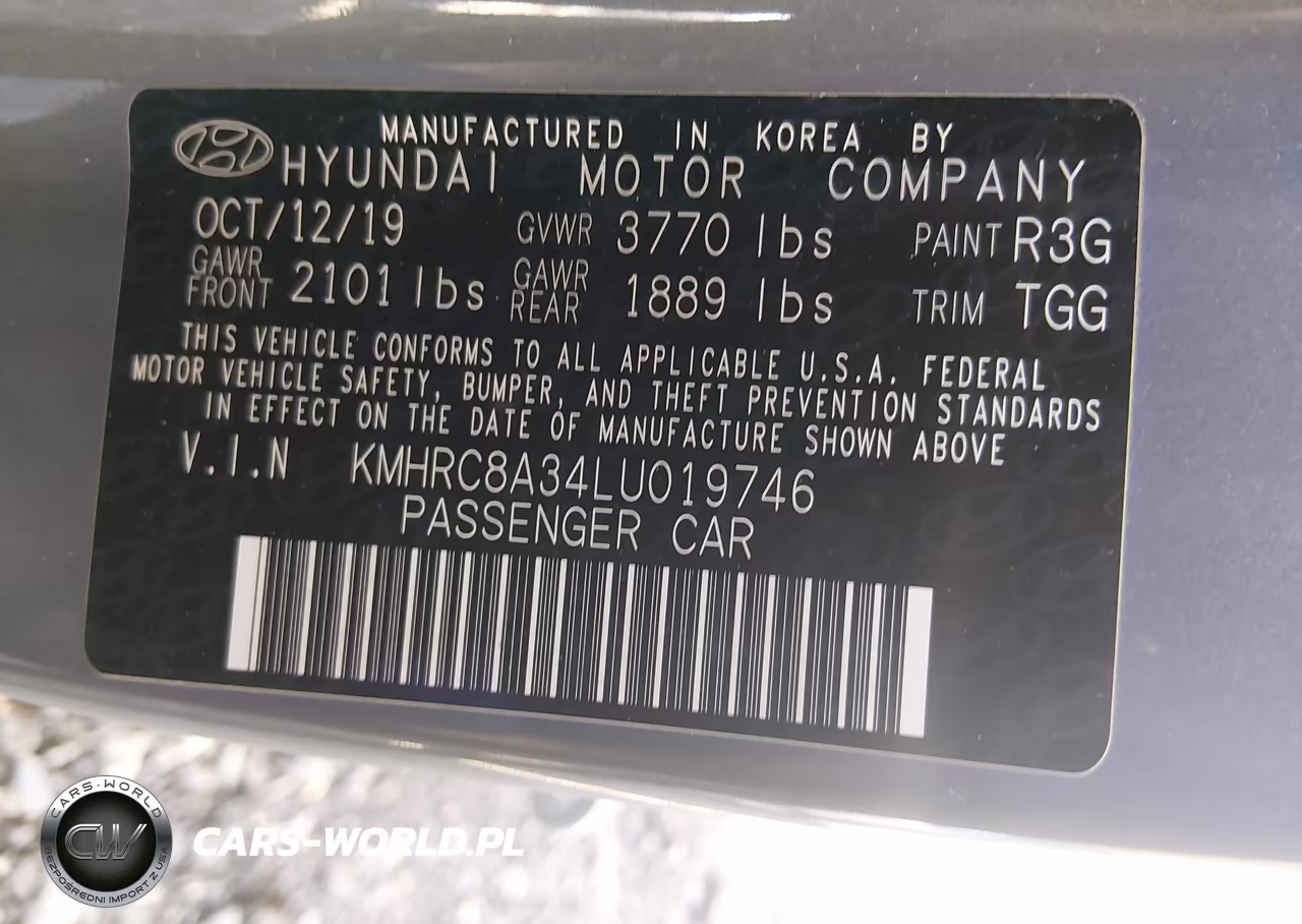 2020 Hyundai Venue Sel VIN:KMHRC8A34LU019746 - 9