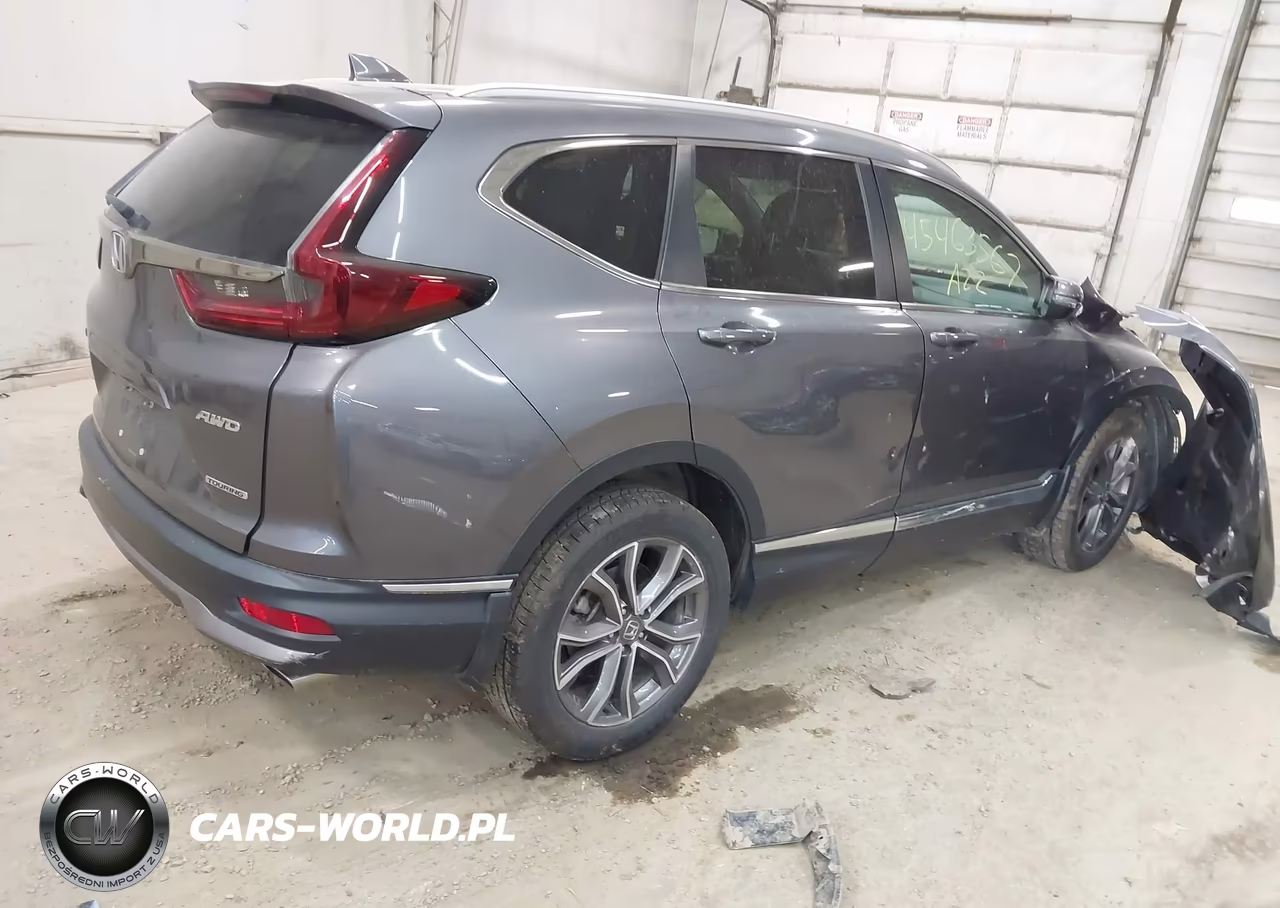 2022 Honda Cr-V Awd Touring VIN:2HKRW2H96NH653298 - 4
