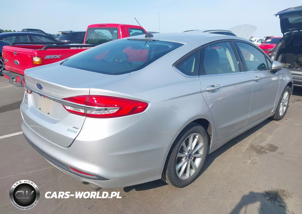 2017 Ford Fusion Se VIN:3FA6P0HD3HR107171 - 4
