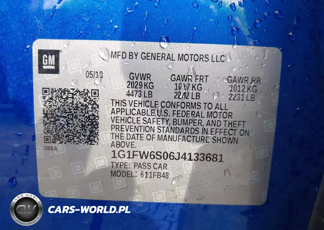 2018 Chevrolet Bolt Ev Lt VIN:1G1FW6S06J4133681 - 9