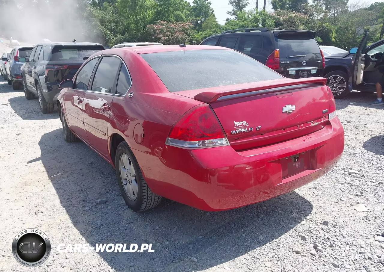 2007 Chevrolet Impala 3.5L Lt VIN:2G1WT58K079156116 - 3