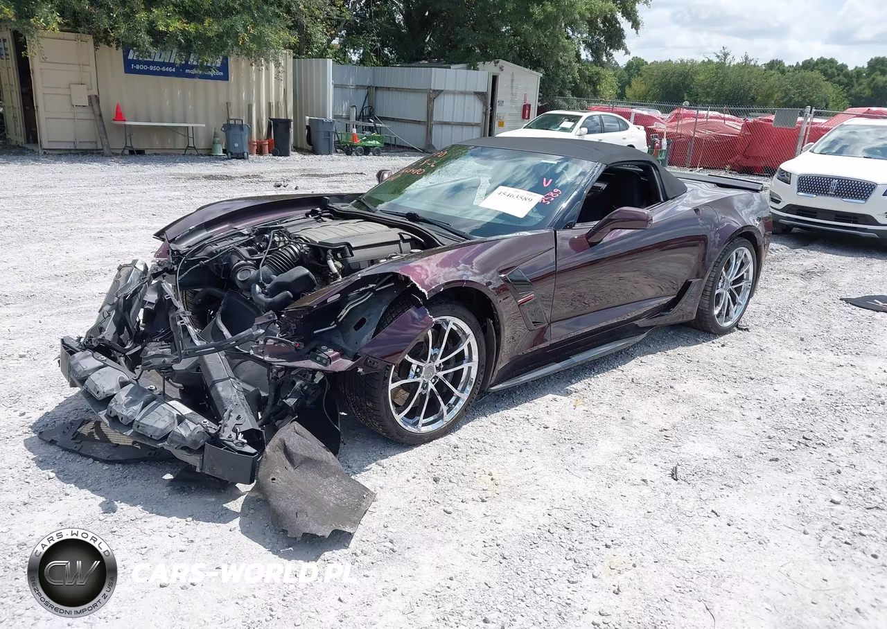 2017 Chevrolet Corvette Grand Sport VIN:1G1YY3D73H5108642 - 2