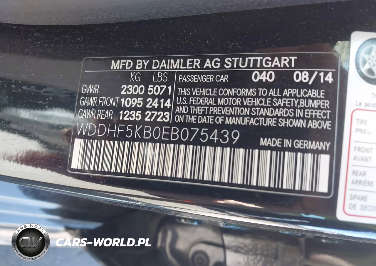 2014 Mercedes-Benz E 350 VIN:WDDHF5KB0EB075439 - 9