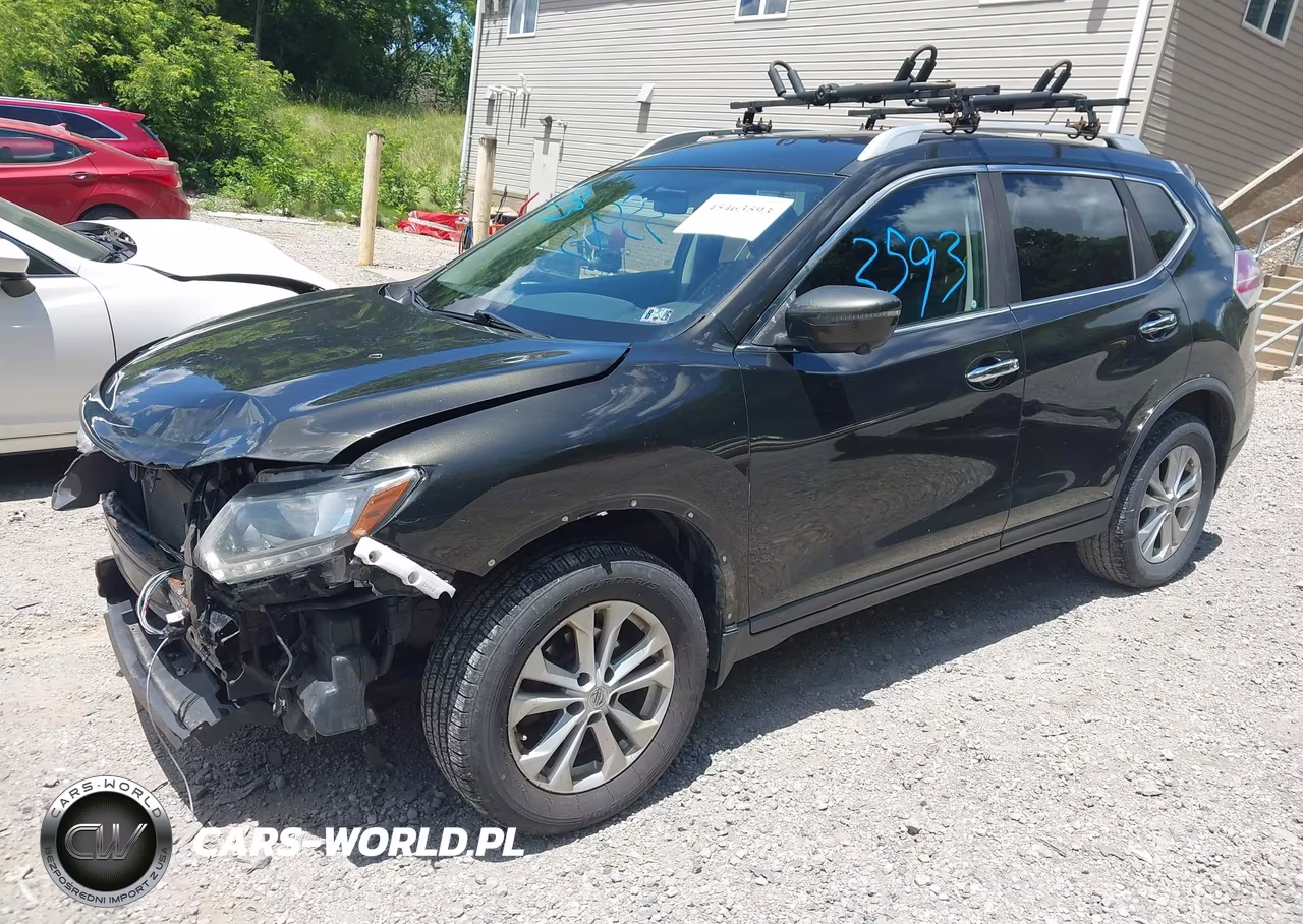 2016 Nissan Rogue Sv VIN:KNMAT2MV3GP644929 - 2