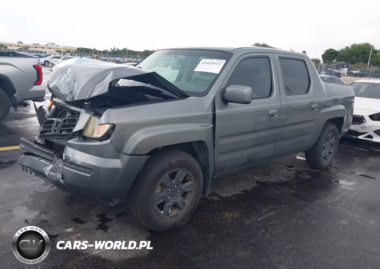 2007 Honda Ridgeline Rts VIN:2HJYK164X7H534802 - 2