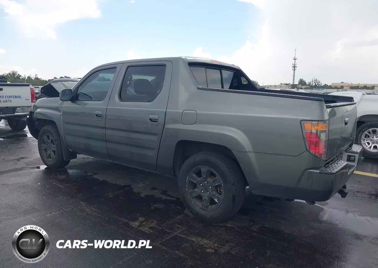 2007 Honda Ridgeline Rts VIN:2HJYK164X7H534802 - 3