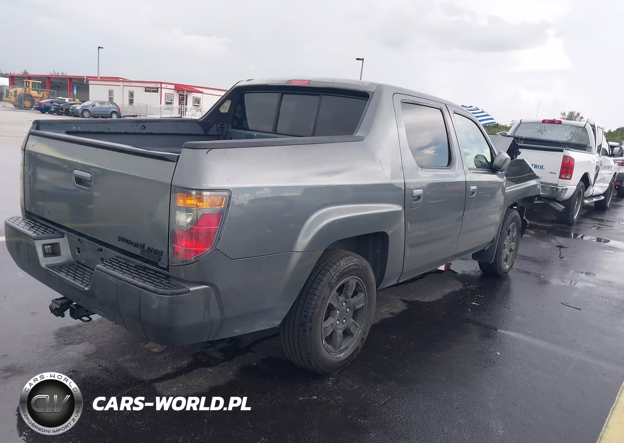 2007 Honda Ridgeline Rts VIN:2HJYK164X7H534802 - 4