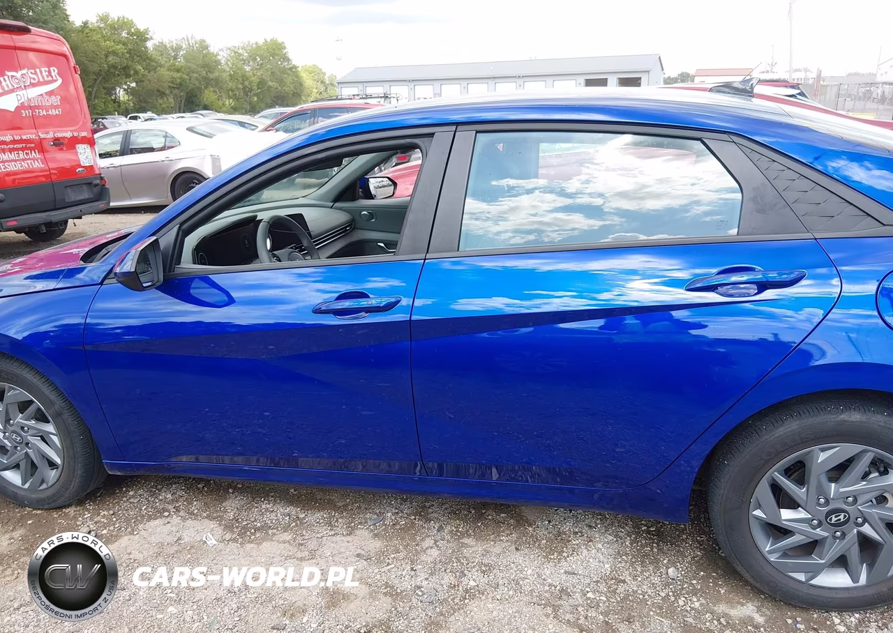 2024 Hyundai Elantra Sel VIN:KMHLM4DG4RU789674 - 14