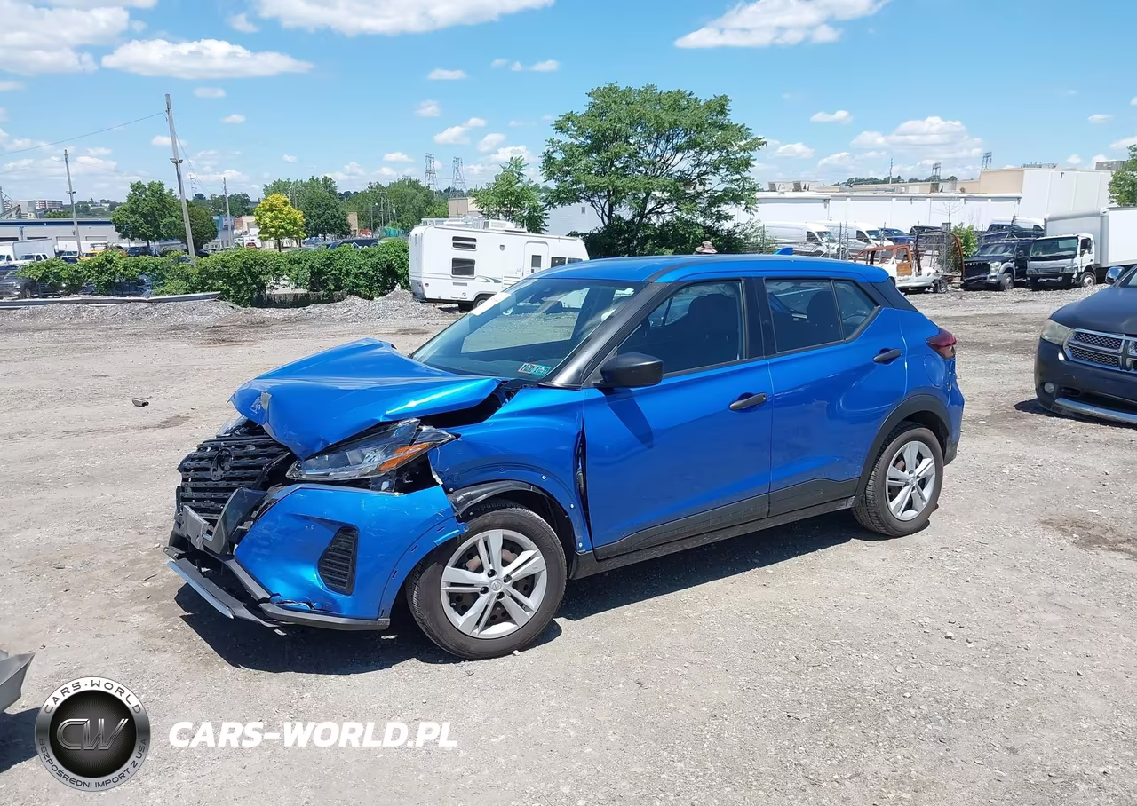 2022 Nissan Kicks S Xtronic Cvt VIN:3N1CP5BV1NL504133 - 2