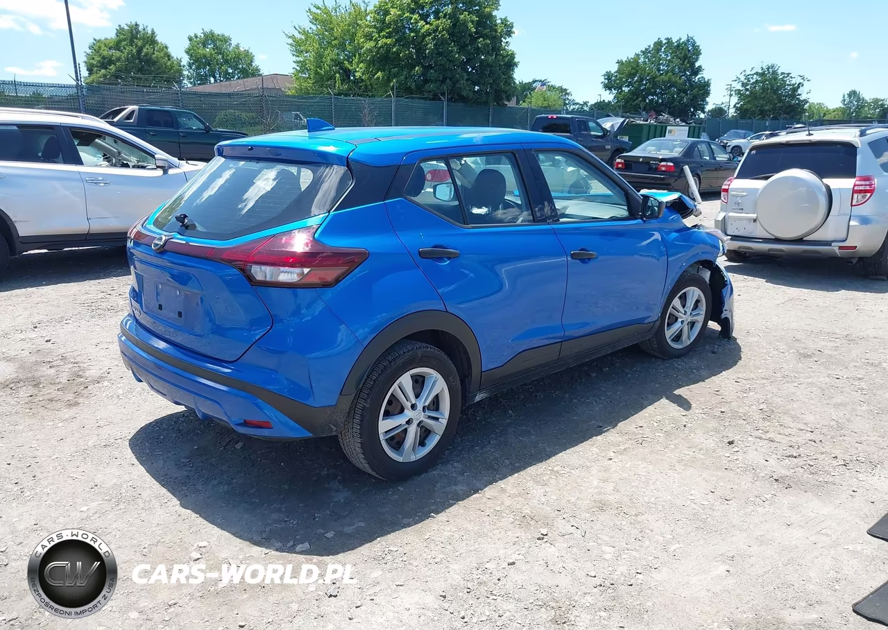 2022 Nissan Kicks S Xtronic Cvt VIN:3N1CP5BV1NL504133 - 4