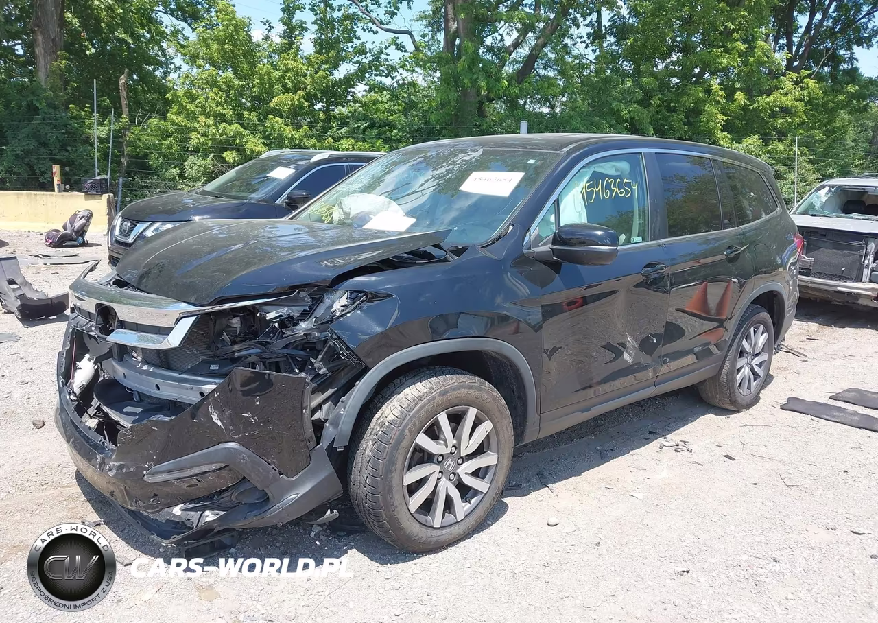 2019 Honda Pilot Ex-L VIN:5FNYF6H59KB047004 - 2