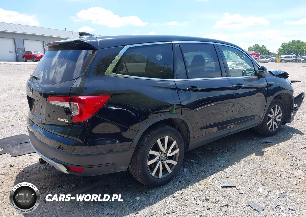 2019 Honda Pilot Ex-L VIN:5FNYF6H59KB047004 - 4