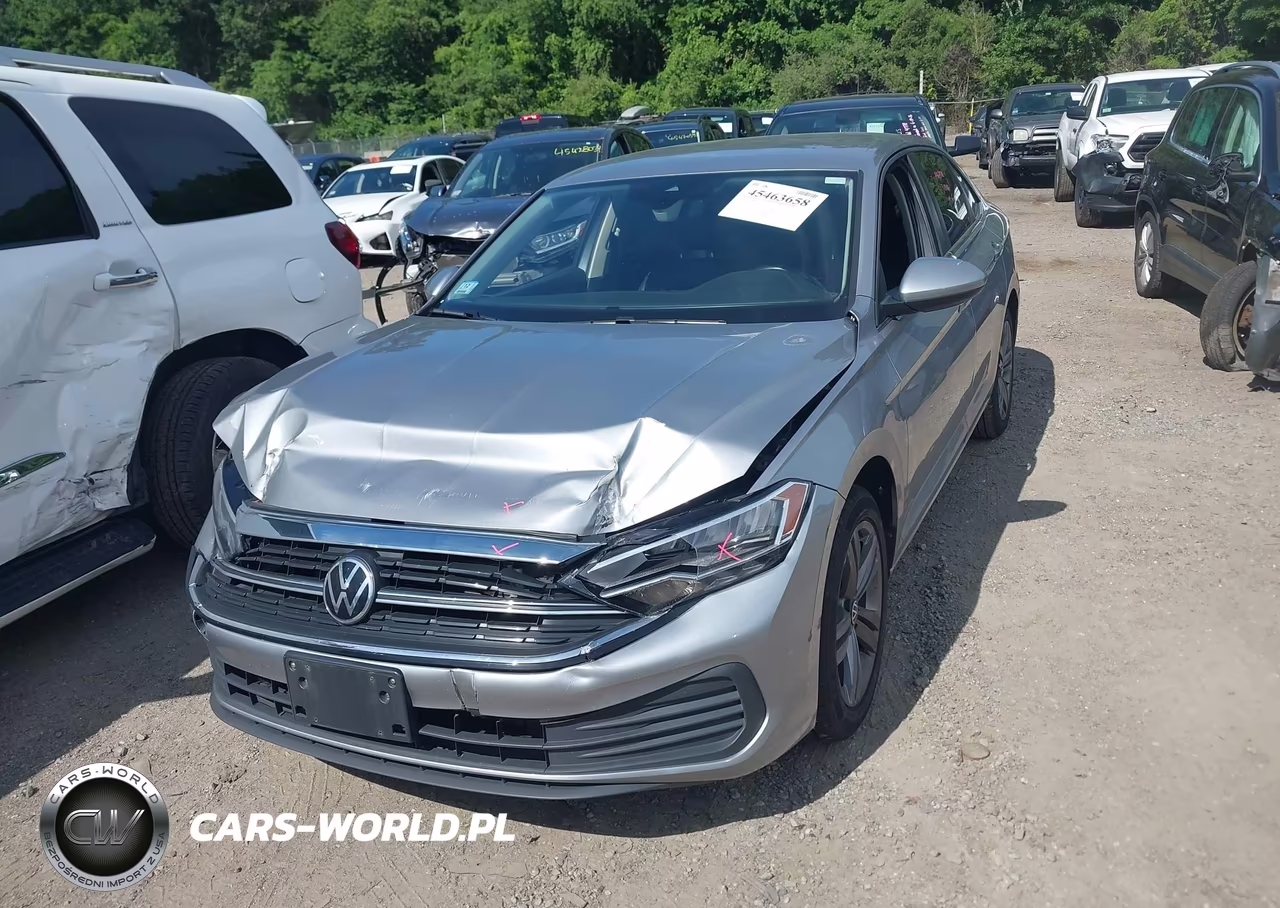 2022 Volkswagen Jetta 1.5T Se VIN:3VWEM7BU5NM033290 - 2