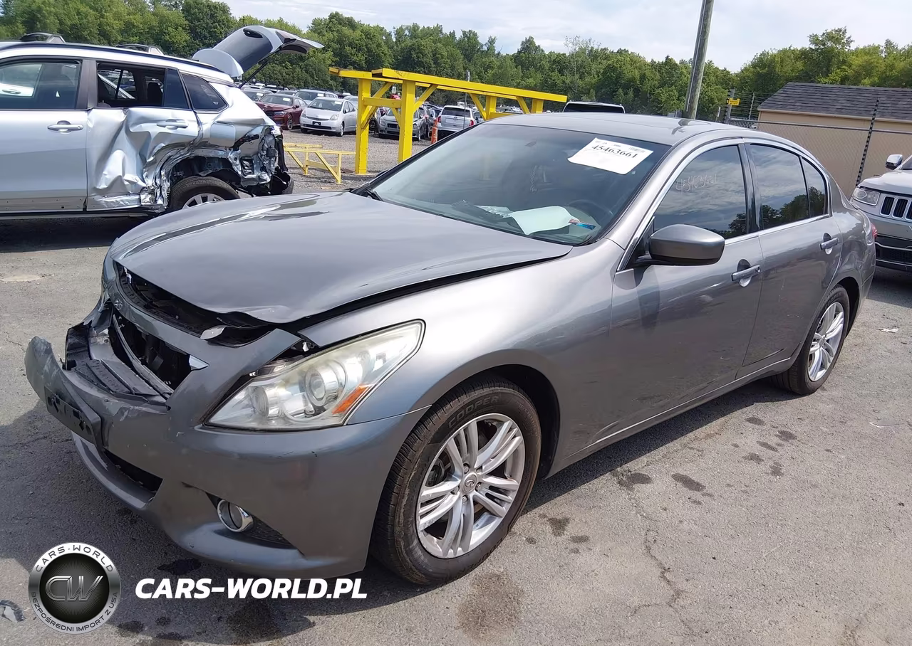 2013 Infiniti G37X VIN:JN1CV6AR2DM765209 - 2