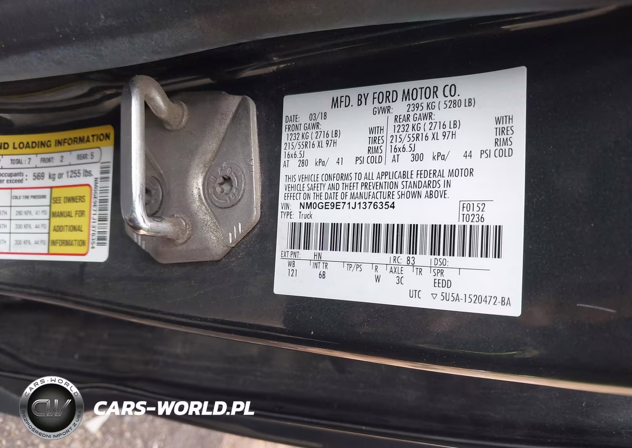 2018 Ford Transit Connect Xl VIN:NM0GE9E71J1376354 - 9