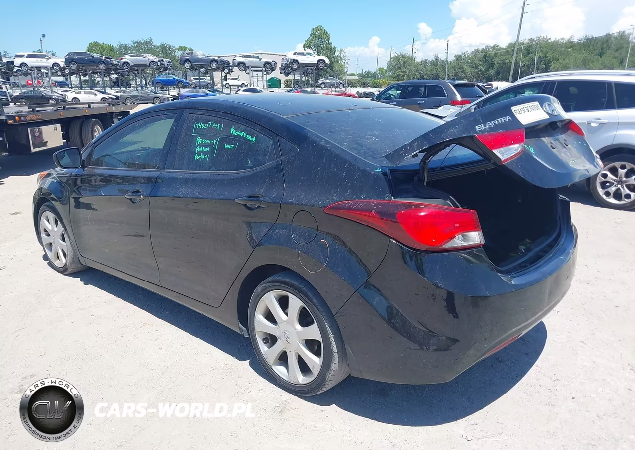 2013 Hyundai Elantra Limited VIN:5NPDH4AE3DH226909 - 3