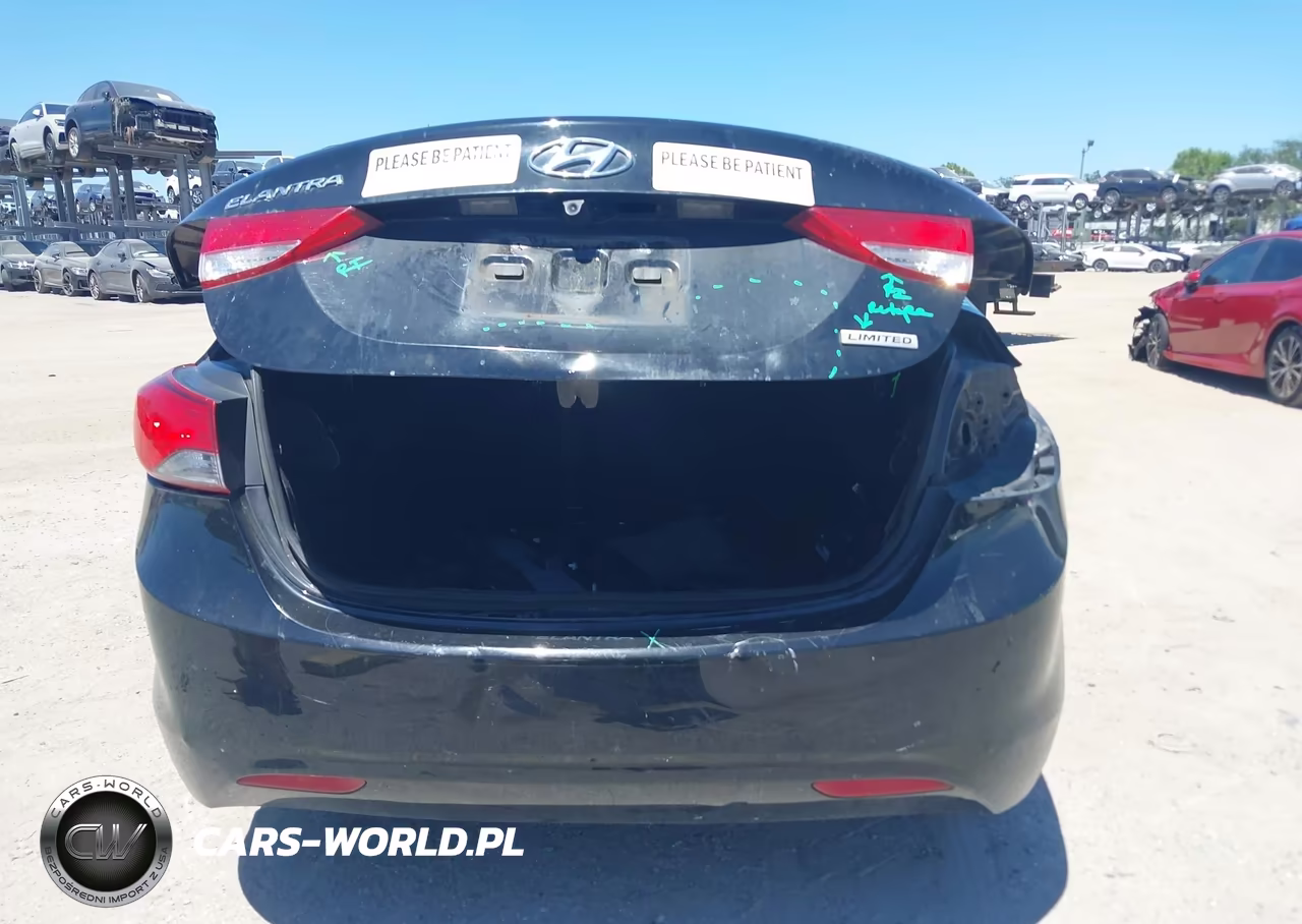 2013 Hyundai Elantra Limited VIN:5NPDH4AE3DH226909 - 6