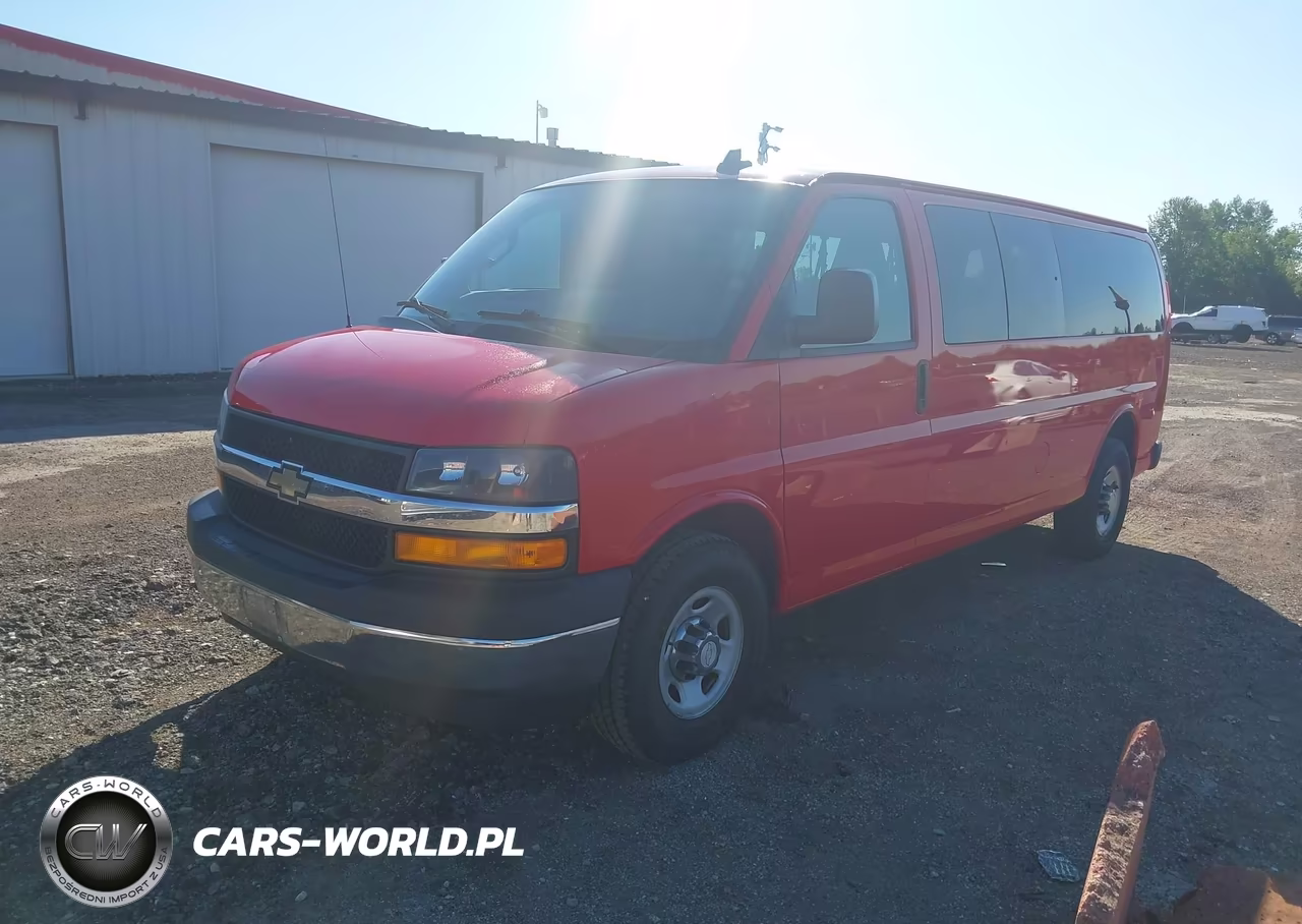 2017 Chevrolet Express 3500 Lt VIN:1GAZGPFG1H1244867 - 2