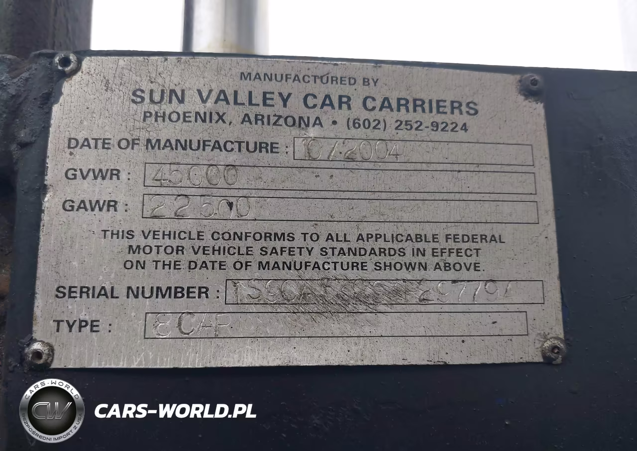 2004 Sun Country Trailers Valley Trailer VIN:1S9CA53294P297794 - 8