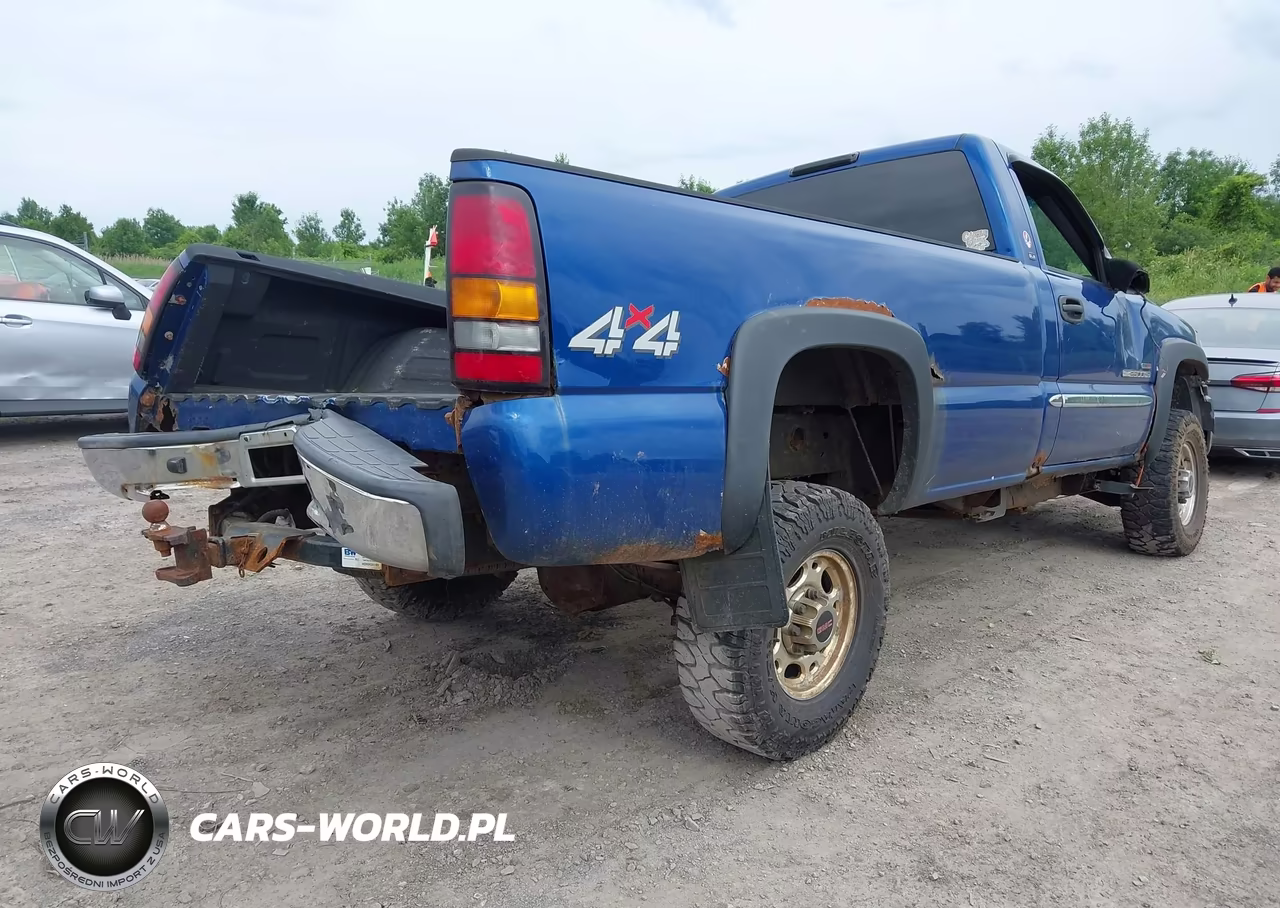 2004 GMC Sierra 2500Hd Sle VIN:1GTHK24134E213125 - 4