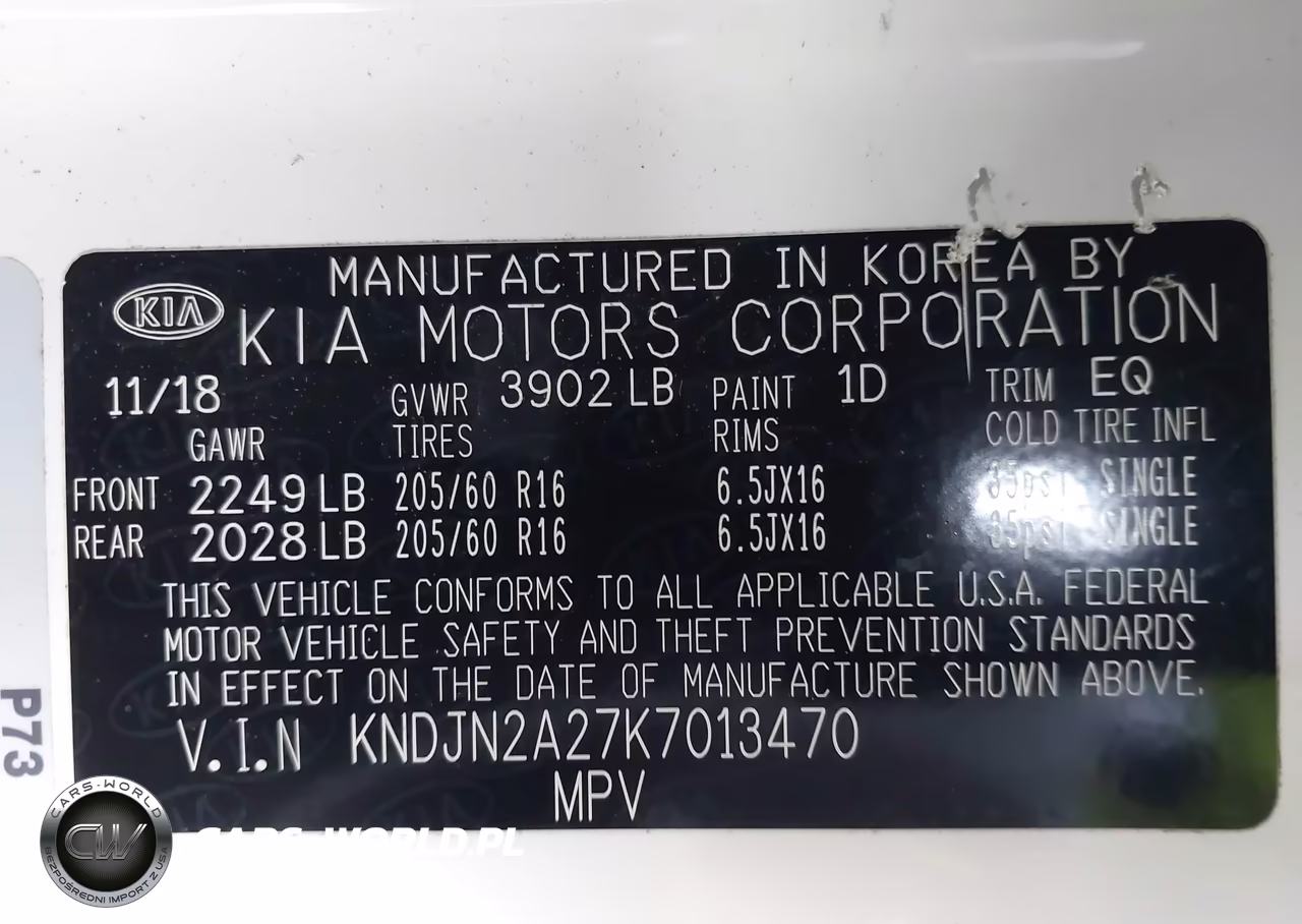 2019 Kia Soul VIN:KNDJN2A27K7013470 - 9