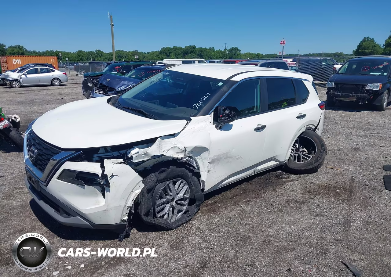 2022 Nissan Rogue S Fwd VIN:5N1BT3AA0NC700207 - 2
